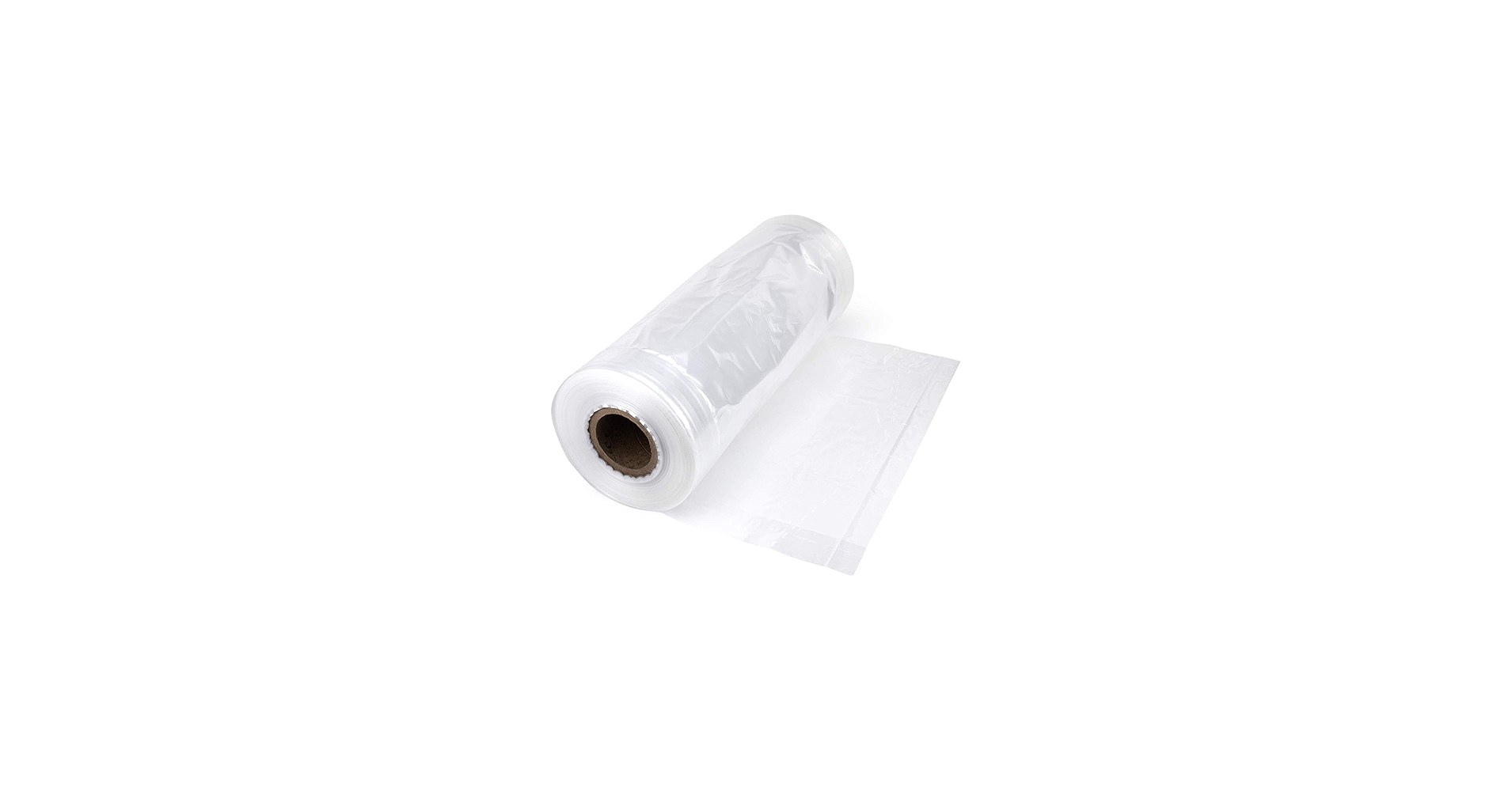 HDPE plastic bags on roll transparent
