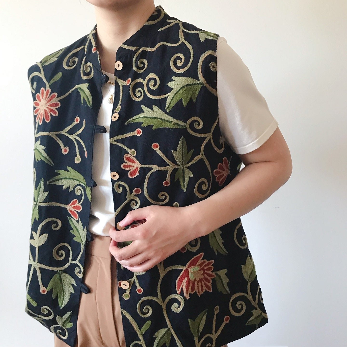 Professional black softshell vest workwear